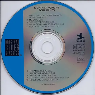 Lightnin' Hopkins - Soul Blues-2