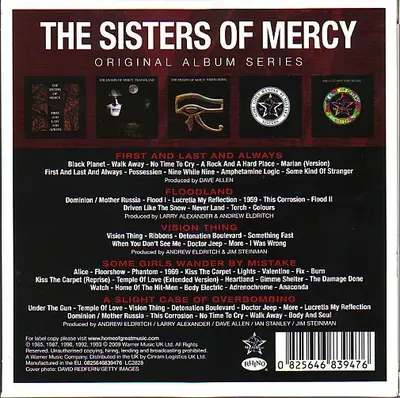 The Sisters Of Mercy - Original Album Series-1