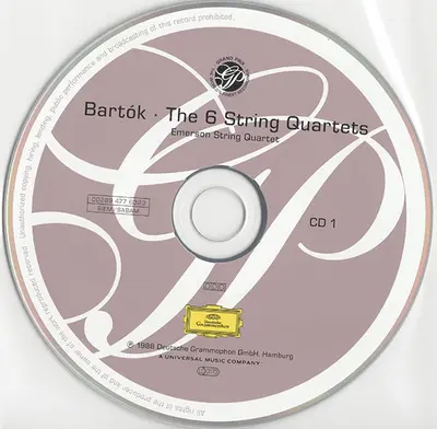 Béla Bartók - Emerson String Quartet - 6 String Quartets-3