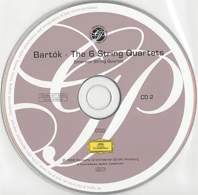 Béla Bartók - Emerson String Quartet - 6 String Quartets-4