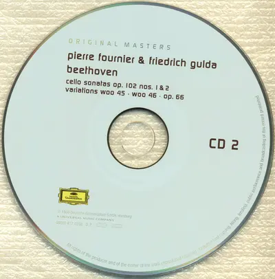 Ludwig van Beethoven, Pierre Fournier & Friedrich Gulda - Complete Works For Cello & Piano-4