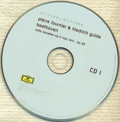 Ludwig van Beethoven, Pierre Fournier & Friedrich Gulda - Complete Works For Cello & Piano-2
