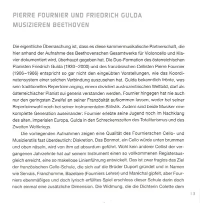 Ludwig van Beethoven, Pierre Fournier & Friedrich Gulda - Complete Works For Cello & Piano-18