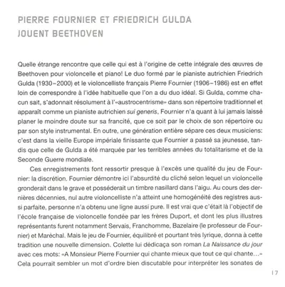 Ludwig van Beethoven, Pierre Fournier & Friedrich Gulda - Complete Works For Cello & Piano-22