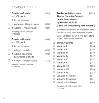 Ludwig van Beethoven, Pierre Fournier & Friedrich Gulda - Complete Works For Cello & Piano-8