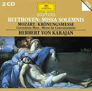 Ludwig van Beethoven, Wolfgang Amadeus Mozart - Herbert von Karajan - Missa Solemnis / Coronation Mass