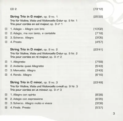 Ludwig van Beethoven - Anne-Sophie Mutter, Bruno Giuranna, Mstislav Rostropovich - Die Streichtrios = The String Trios = Les Trios Pour Cordes-9