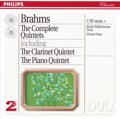 Johannes Brahms, Philharmonisches Oktett Berlin, Werner Haas - The Complete Quintets Including The Clarinet Quintet / The Piano Quintet