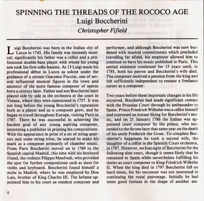 Luigi Boccherini - Severino Gazzelloni, Maurice Gendron, Pepe Romero, Quartetto Italiano, I Musici, Academy Of St. Martin-in-the-Fields Chamber Ensemble, New Philharmonia Orchestra, Orchestre Des Concerts Lamoureux, Pablo Casals, Raymond Leppard - The Best Of Boccherini (Including The Minuet)-10