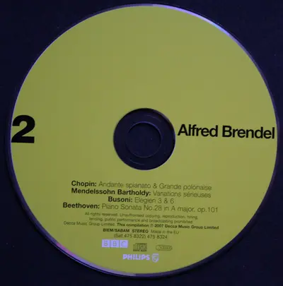 Alfred Brendel - Previously Unpublished Live & Radio Performances 1968–2001-3