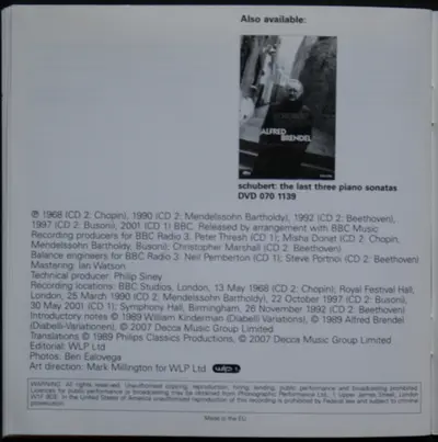 Alfred Brendel - Previously Unpublished Live & Radio Performances 1968–2001-38