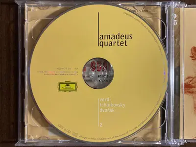 Anton Bruckner • Bedřich Smetana • Giuseppe Verdi • Pyotr Ilyich Tchaikovsky • Antonín Dvořák – Amadeus-Quartett • Cecil Aronowitz - Bruckner / Smetana / Verdi-9
