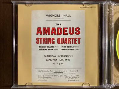 Anton Bruckner • Bedřich Smetana • Giuseppe Verdi • Pyotr Ilyich Tchaikovsky • Antonín Dvořák – Amadeus-Quartett • Cecil Aronowitz - Bruckner / Smetana / Verdi-5