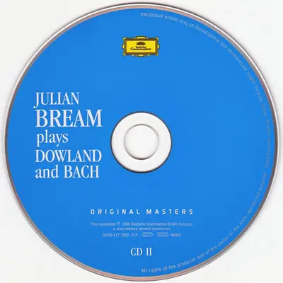 Julian Bream - Julian Bream Plays Dowland And Bach-4