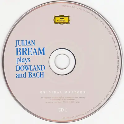 Julian Bream - Julian Bream Plays Dowland And Bach-3