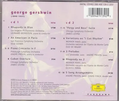 George Gershwin - Rhapsody In Blue - An American In Paris - Porgy And Bess Suite-1