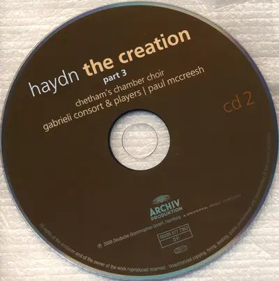 Joseph Haydn - Gabrieli Consort & Gabrieli Players, Paul McCreesh - The Creation-4
