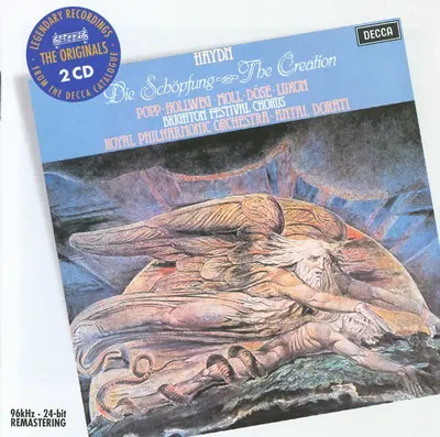 Joseph Haydn - Lucia Popp • Werner Hollweg • Kurt Moll • Helena Döse • Benjamin Luxon • Brighton Festival Chorus • Royal Philharmonic Orchestra • Antal Dorati - Die Schöpfung = The Creation