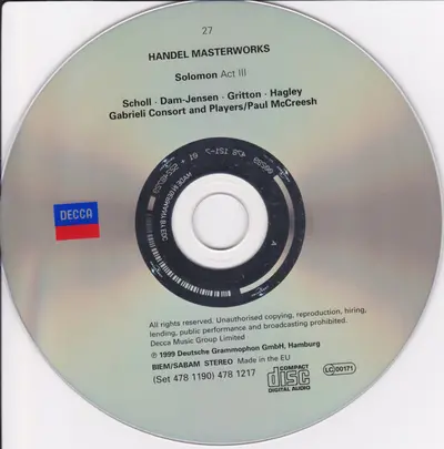 Georg Friedrich Händel - The Masterworks-34
