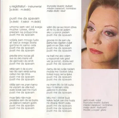 Gabi Novak - Pjesma Je Moj Život-5