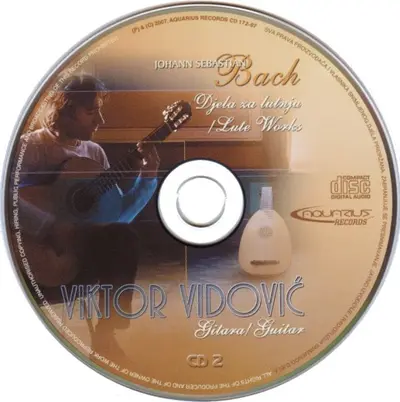 Johann Sebastian Bach, Viktor Vidović - Djela Za Lutnju / Lute Works-11