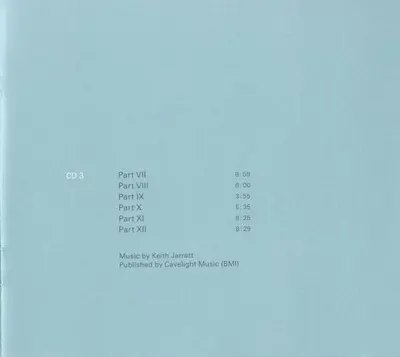 Keith Jarrett - Paris / London · Testament-12