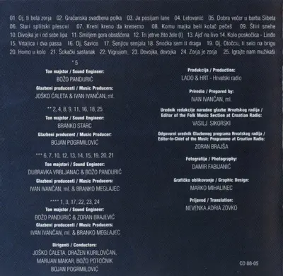 Lado (2) - Iz Hrvatske Narodne Glazbene Riznice 2 / From The Treasure Of Croatian Folk Music 2-9