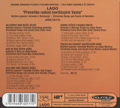 Lado (2) - Preveliku Radost Navišćujem Vama