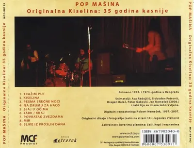 Pop Mašina - Originalna Kiselina - 35 Godina Kasnije-9