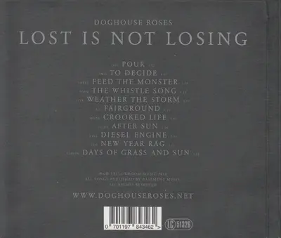 Doghouse Roses - Lost Is Not Losing-1