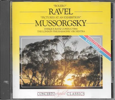 Maurice Ravel - Modest Mussorgsky, Enrique Batiz Conducting London Philharmonic Orchestra - Bolero / Pictures At An Exhibition