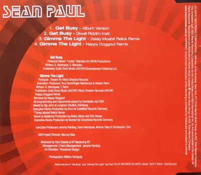 Sean Paul - Get Busy-1