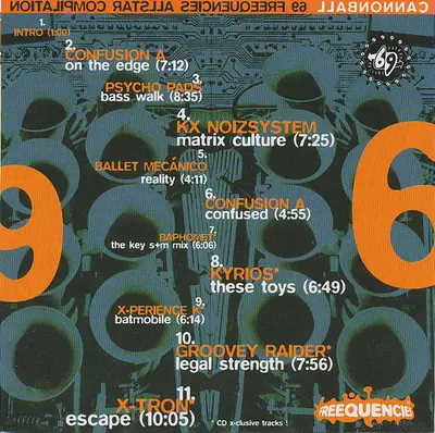 Various - Cannonball - 69 Freequencies Allstar Compilation