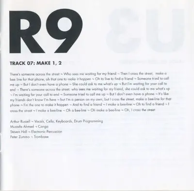 Arthur Russell - Calling Out Of Context-11