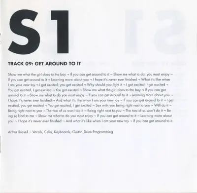 Arthur Russell - Calling Out Of Context-13