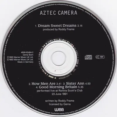 Aztec Camera - Dream Sweet Dreams-2