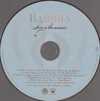 Barbra Streisand - Love is the Answer-2