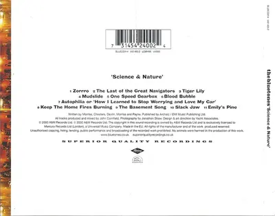 The Bluetones - Science And Nature-1