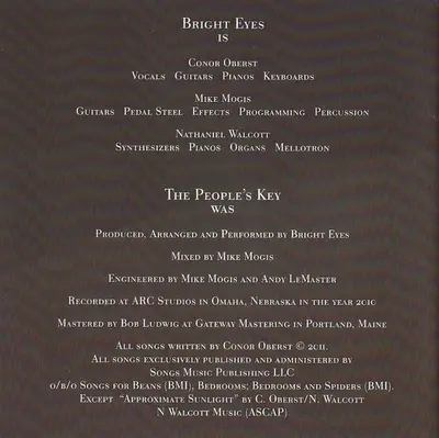 Bright Eyes - The People's Key-23
