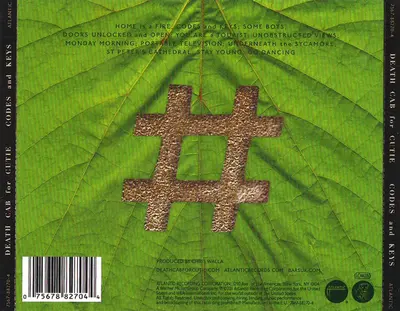 Death Cab For Cutie - Codes And Keys-1