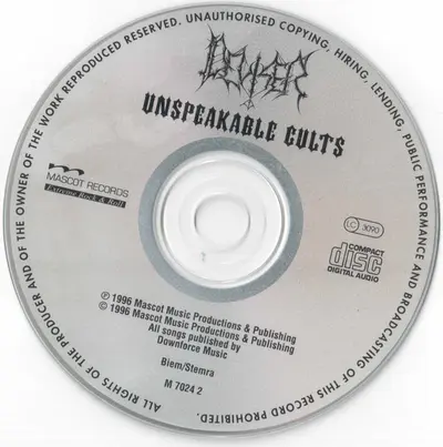 Deviser - Unspeakable Cults-2
