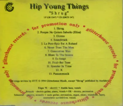 Hip Young Things - Shrug