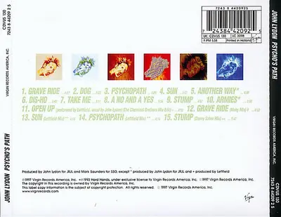 John Lydon - Psycho's Path-1