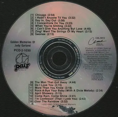 Judy Garland - Golden Memories Of Judy Garland-2