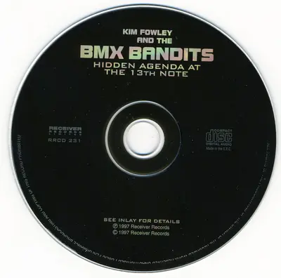 Kim Fowley And The BMX Bandits - Hidden Agenda At The 13th Note (Live)-2