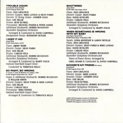 Linda Ronstadt Featuring Aaron Neville - Cry Like A Rainstorm - Howl Like The Wind-8
