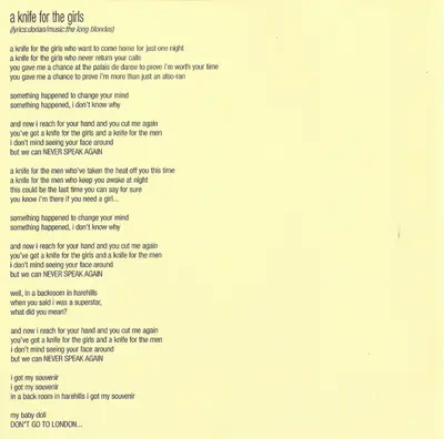 The Long Blondes - Someone To Drive You Home-11