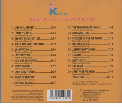 Marc Bolan - One Inch Rock-1