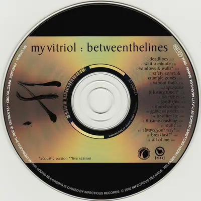 My Vitriol - Finelines / Between The Lines-4