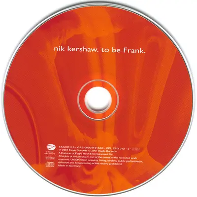 Nik Kershaw - To Be Frank-2